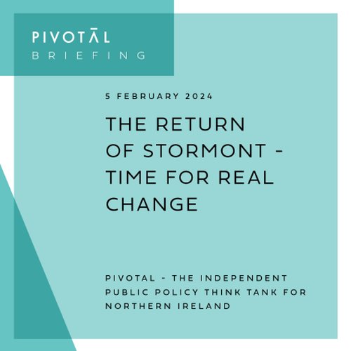 The return of Stormont – time for real change